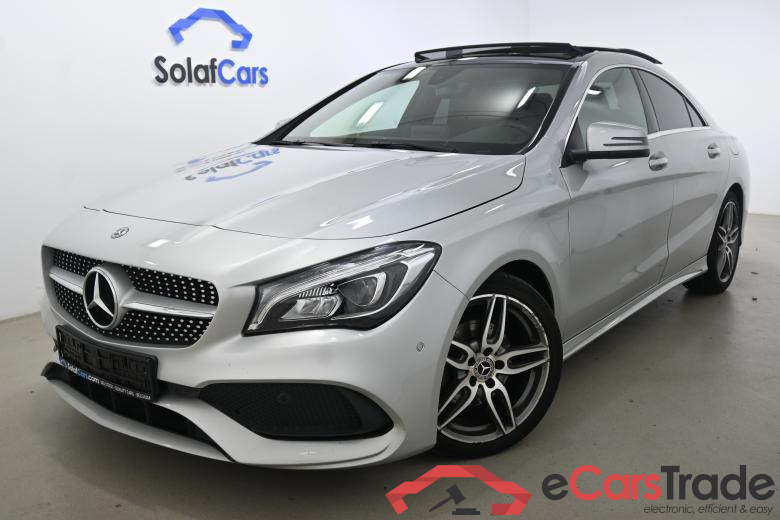 Mercedes CLA 180 d AMG Pano LED-Xenon Navi Command Sport-Leather-Alcantara KeylessGo Klima PDC ...