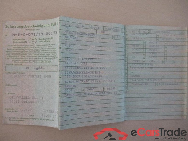 HYUNDAI i20 (GB)(11.2014->) DE - LimS5 1.2 EU6d-T, Trend #3