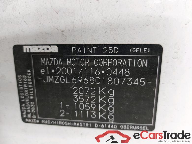 MAZDA - 6 WAGON 2.0 Skyactiv-G 145PK Skydrive Auto With Navigation & Climatic & Park Sensors Front & Rear  * PETROL * #6