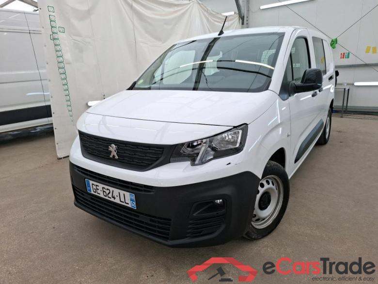 Peugeot BLUEHDI 100 S&S LONG Cabine App Partner Cabine Approfondie L2 1.5 HDi 100CV BVM6 E6d