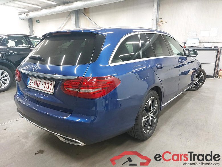 Mercedes C 180d Avantgarde LED-Xenon Navi 1/2 Sport-Leather KeylessGo Klima PDC ... #2