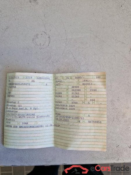 Polestar 2 (05.2020->) DE - LimS5 Elektro 69kWh, Standard Range Single, 2022 - 2022 #4