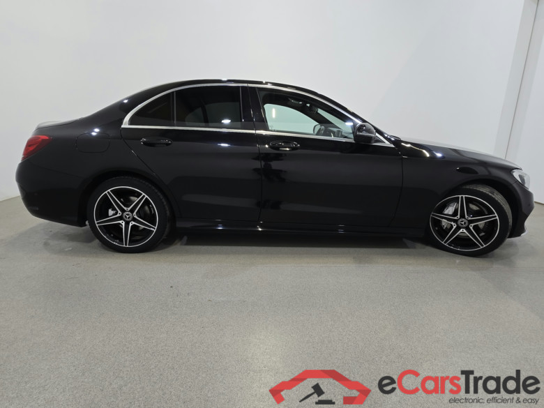 Mercedes C 180d AMG Aut. LED-Xenon Ambient Navi Sport-Leather KeylessGo Camera Klima PDC ... #5