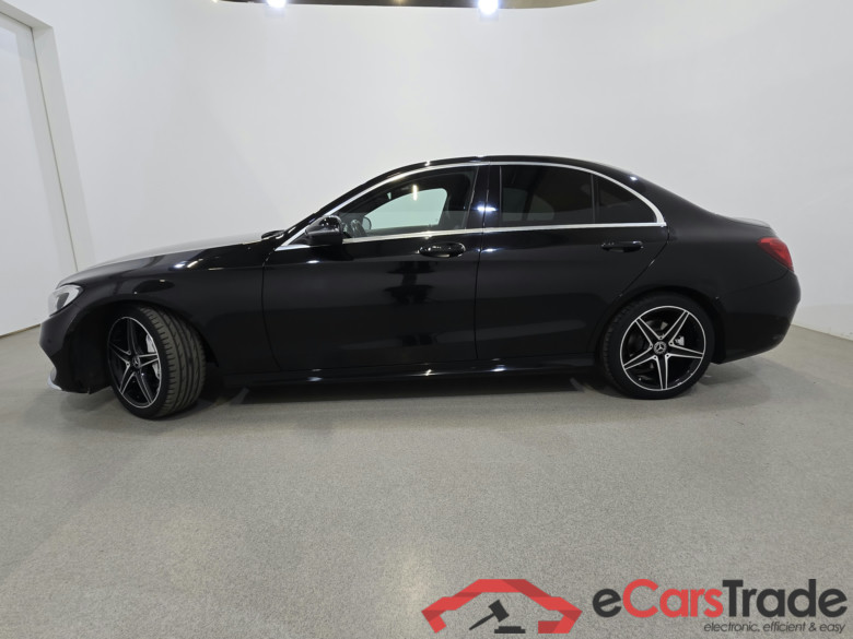 Mercedes C 180d AMG Aut. LED-Xenon Ambient Navi Sport-Leather KeylessGo Camera Klima PDC ... #2