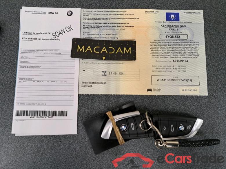 BMW - BMW 5 TOURING 520dA 190PK Business Edition With Dakota Heated Seats & Head Up & Parking Assistant Pack & Trailer Towing Hook #4