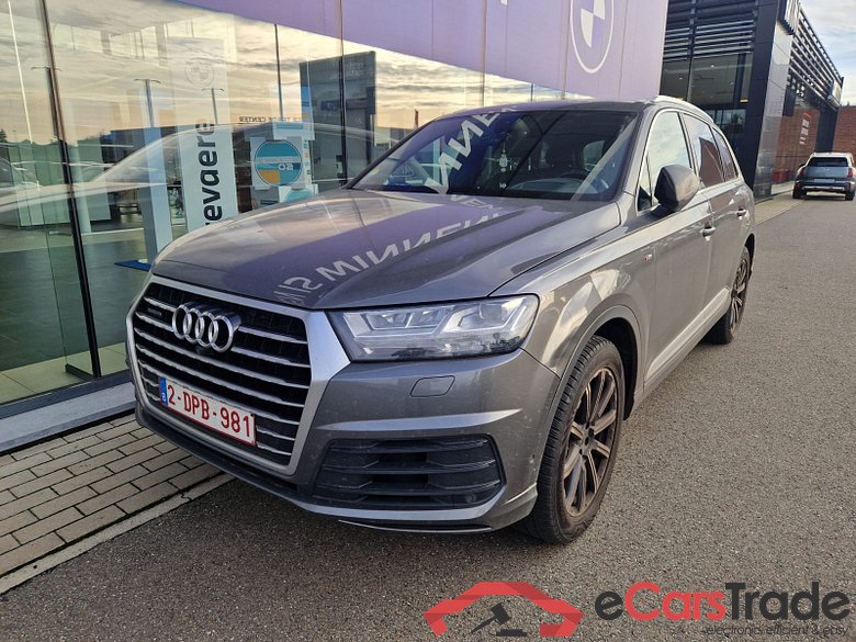 Audi Q7 3.0 45 TDI Quattro S-Line Ext. 7PL Aut. LED-Xenon Virtual Navi Leather KeylessGo Klima PDC ... #1