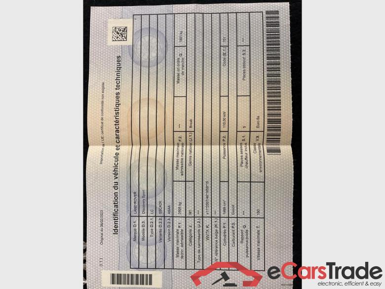 LAND ROVER Discovery Sport Discovery Sport 2.0 TD4 HSE (EU6d-TEMP) #3