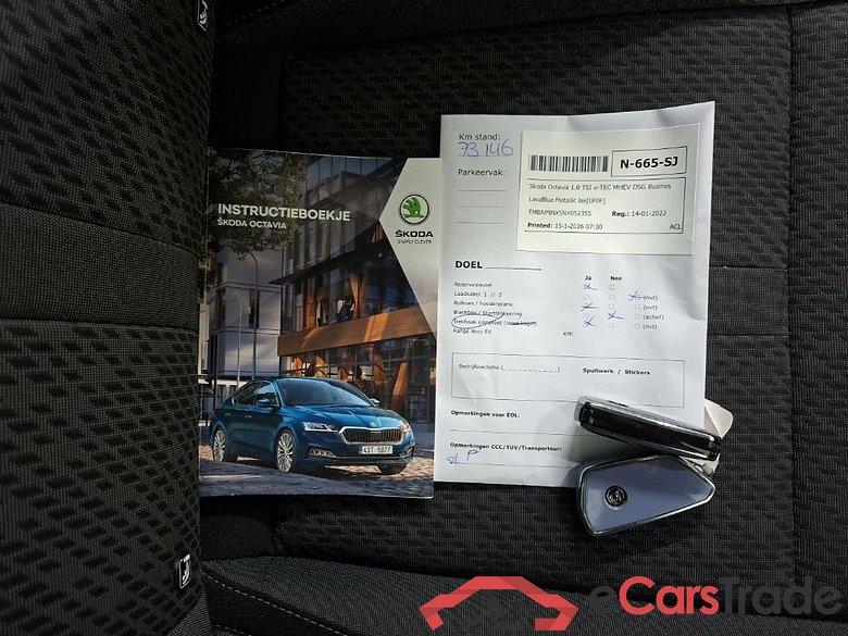 SKODA Octavia 1.0 TSI e-TEC MHEV DSG Business Edit Pl 5D 81kW #6