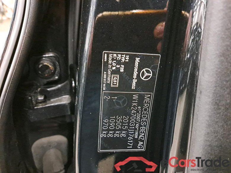 MERCEDES - MER B 180 d 116PK 7G-DCT Business Solution & Towing Hook #6