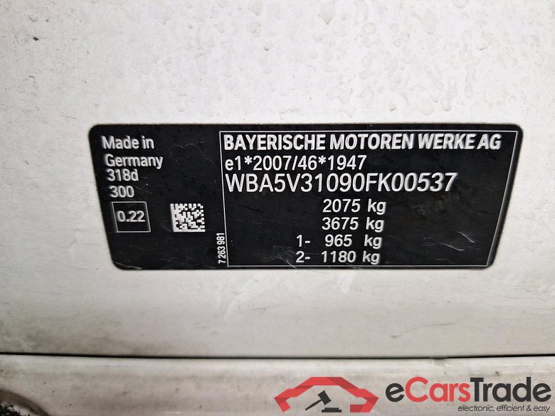 Baureihe 3 Lim. 318 d Advantage 2.0 110KW MT6 E6d #4