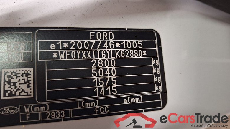 Transit Custom Kasten 280 L1 Trend TDCi 77KW MT6 E6dT #5