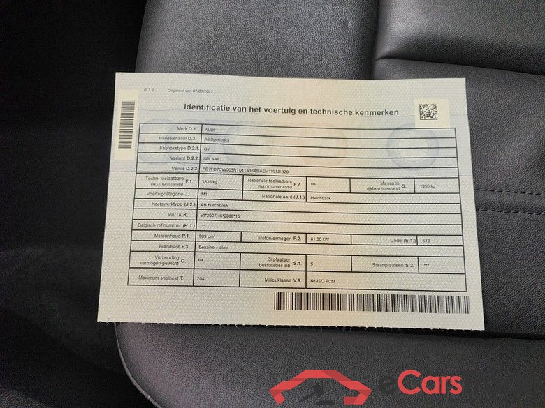 Audi A3 Sportback 1.0 30 TFSi 81kW S tronic Business Edit. 5d #6