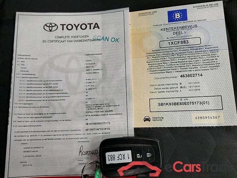 TOYOTA - TOY COROLLA 1.8 Hybrid e-CVT 122PK Dynamic With Touch 2Go With Nav System  * HYBRID * #4