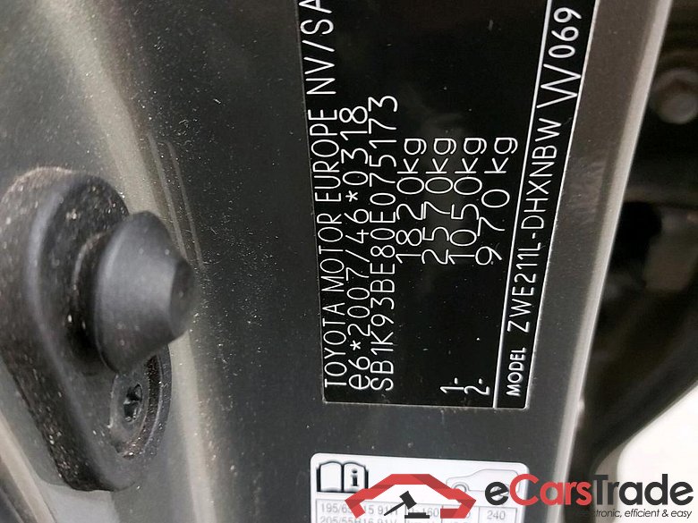 TOYOTA - TOY COROLLA 1.8 Hybrid e-CVT 122PK Dynamic With Touch 2Go With Nav System  * HYBRID * #6