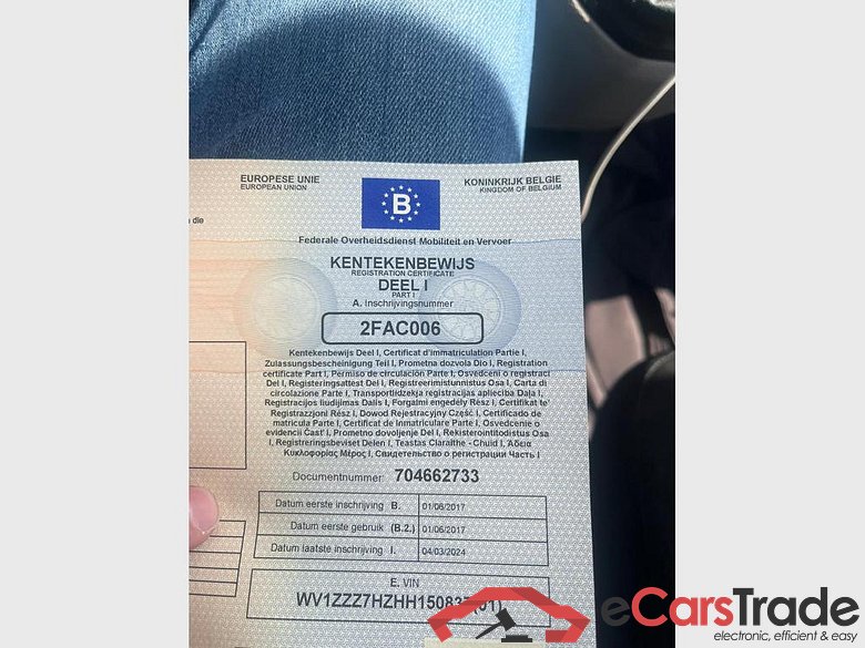 VOLKSWAGEN Transporter T6 1000 Fou Swb Transporter bestelwagen,normaal dak, 3000 mm, 2.0 TSI EU6 BMT 150pk (110KW), manuele versnellingsbak 6v #6