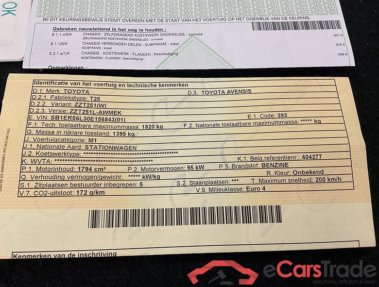 TOYOTA Avensis SW Avensis SW 1.8i VVT-i 16v Linea Luna #5