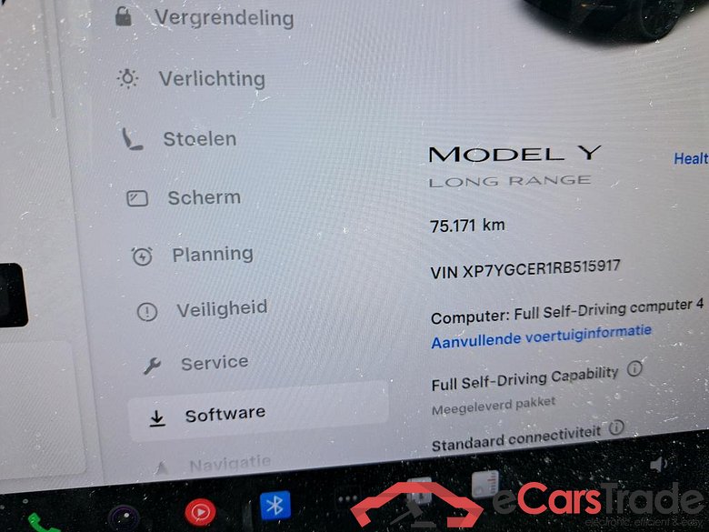 TESLA - TES MODEL Y Long Range RWD 295PK          ***   TOTAL LOSS   ***         Full Self Driving Capacity & Towing Hook * ELECTRIC * #5
