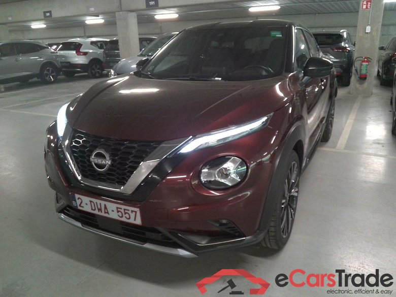 Nissan Juke 1.0 DIG-T N-Design LED-Xenon Navi 1/2 Sport-Leather KeylessGo Camera Klima PDC ...