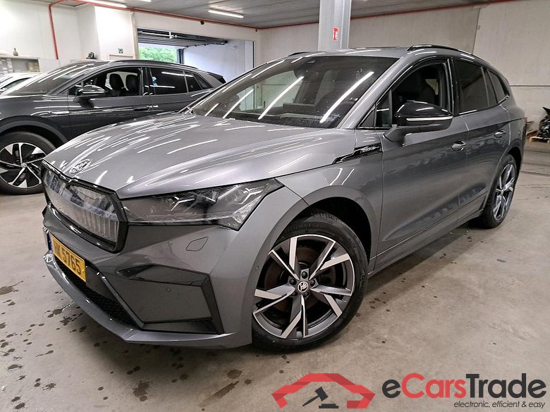SKODA - SKO ENYAQ iV 80 204PK MAXX Sport Line With Heat Pump & Comfort Seat Plus & Light & View & Climate Plus & Infotainment & Drive Sport & Canton Sound & Pano Roof  * ELECTRIC *