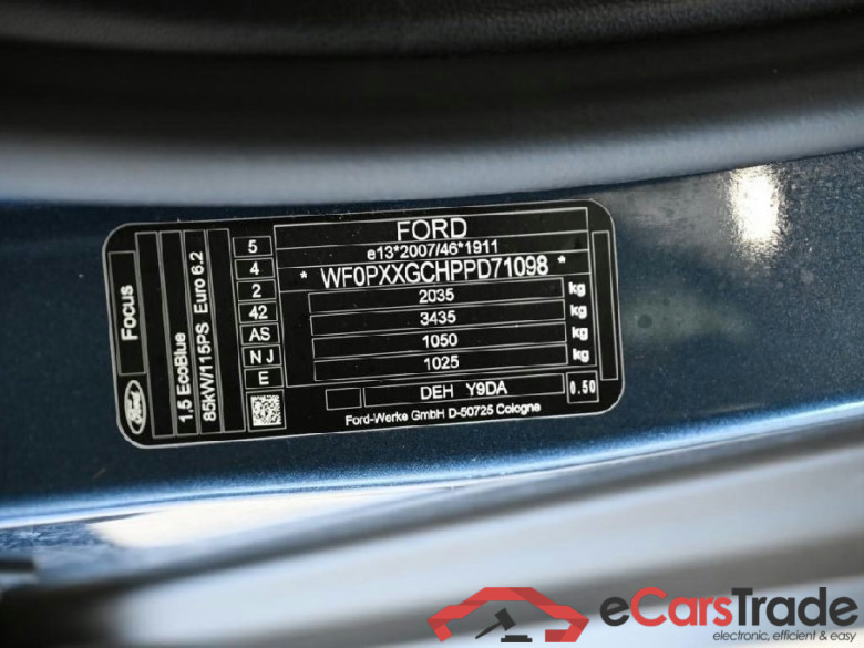 Focus Turnier Titanium X 1.5 EcoBlue 85KW AT8 E6d #5