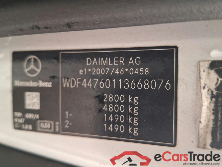 Vito Kasten 114/116 CDI 119 CDI/BT RWD kompakt (447.601) 2.1 100KW AT7 E6 #5