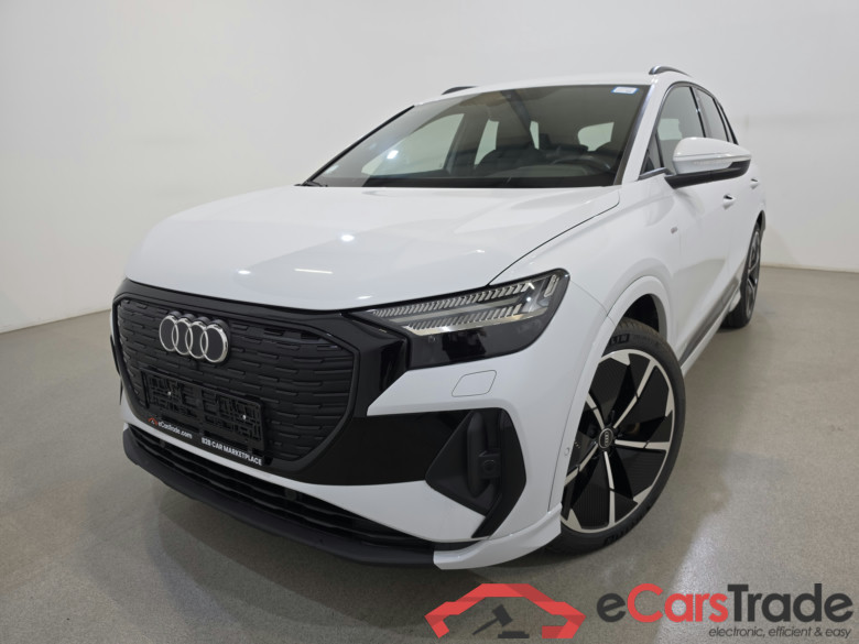 Audi Q4 E-tron 40 S-Line LED-Matrix Virtual Navi-Pro 1/2 Sport-Leather-Alcantara Camera KeylessGo Klima PDC ...