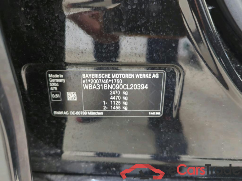 Baureihe 5 Touring 520 d 2.0 140KW AT8 E6d #4