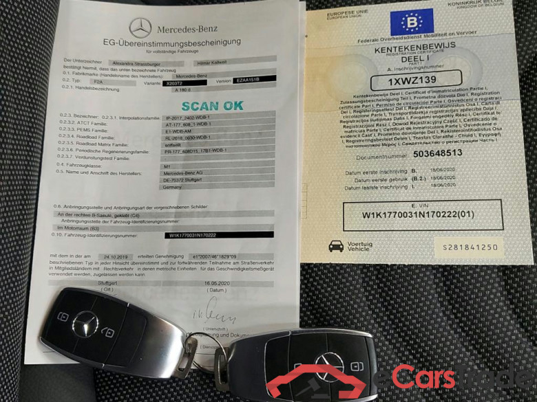 MERCEDES - MER A 180 d 116PK 7G-DCT Business Solution & Trailer Towing Hook #4