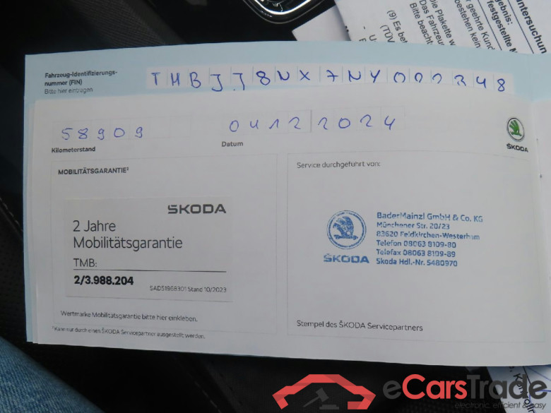 Octavia Combi Style 2.0 TDI 110KW AT7 E6d #1