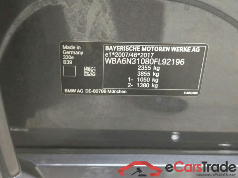 Baureihe 3 Touring 330 e M Sport 2.0 185KW AT8 E6d #4