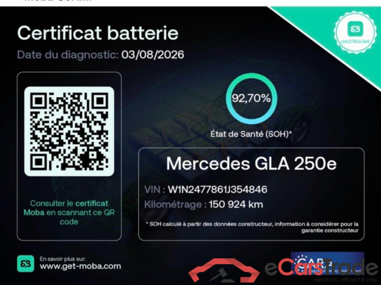 MERCEDES-BENZ GLA / 2020 / 5P / SUV 1.3 GLA 250 e BUSINESS LINE DCT #2