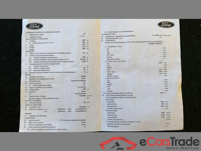FORD B-Max Dsl B-Max 1.5 TDCi Trend #5