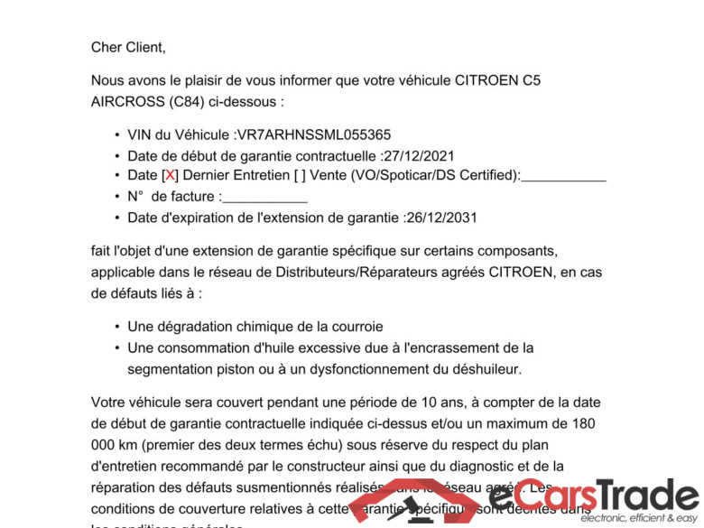 C5 Aircross Business 1.2 PureTech 130CV BVA8 E6d / GARANTIE STELLANTIS 10 ANS VOIR PHOTO 2 #2