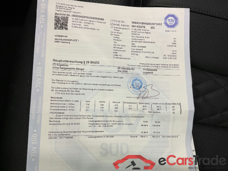 Baureihe 5 Touring 520 d 2.0 140KW AT8 E6d #5