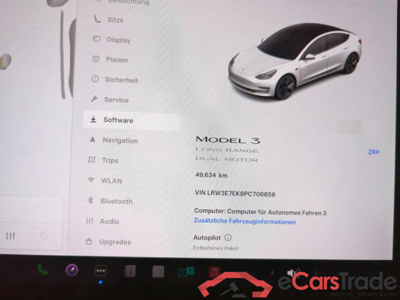 TESLA Model 3 Langstreckenbatt. Allradantrieb Dual Motor 4d 366kW #5