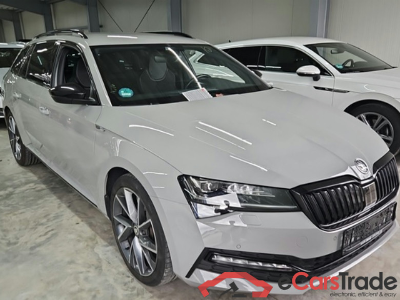 Skoda Superb 2.0 TDI Sportline Aut. LED-Matrix Virtual Ambient Navi-Pro Sport-Leather-Alcantara KeylessGo Klima PDC ... #2