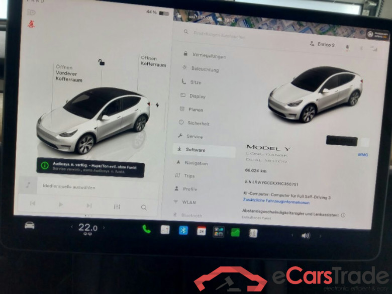 Tesla Model Y (01.2021->) DE - SUV5 Dual, Maximale Reichweite Dual AWD, 2021 - 2025 #6