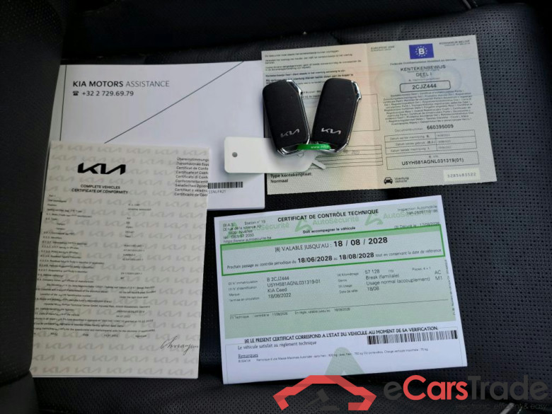KIA - KIA CEED SPORTSWAGON 1.6 GDi PHEV 141PK DCT Business Line & Pack Lounge & Convenience & Towing Hook  * HYBRID * #4