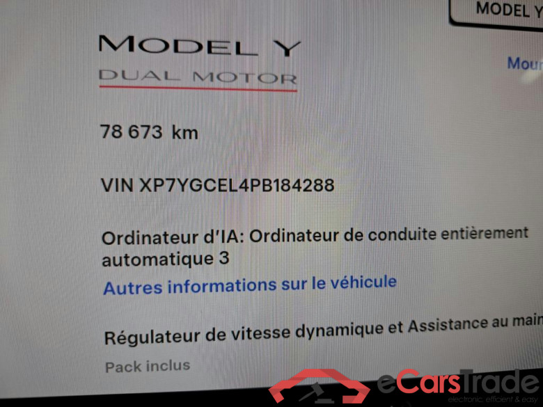 TESLA - TES Model Y Performance Dual Motor AWD 534PK  * ELECTRIC * #5