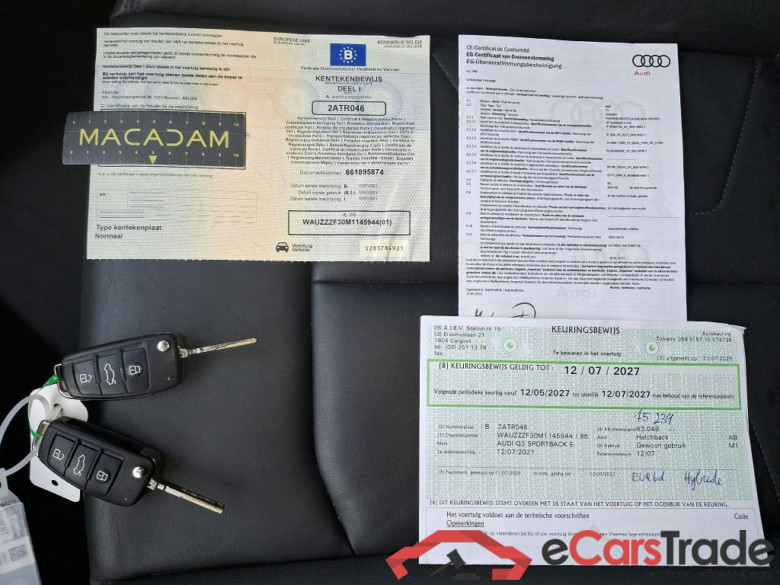 AUDI - AUD Q3 SB 45 TFSI 245PK e S-Tronic Pack Business Plus With Heated Seats & Cruise Control & APS Front & Rear   * HYBRID * #4