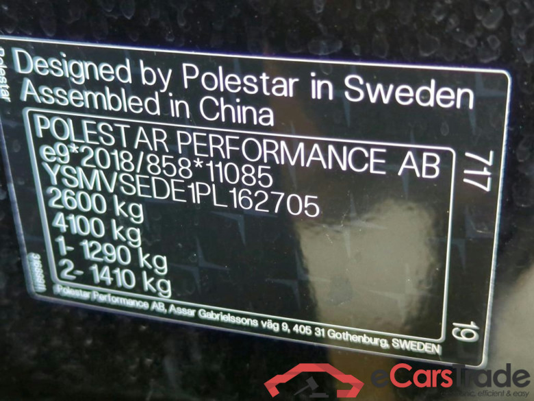 POLESTAR Polestar 2 Dual Motor 78kWh 5d 300kW #5